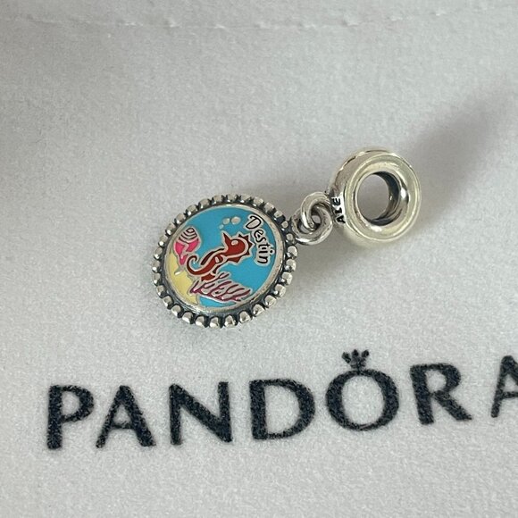 Pandora Destin Seahorse Fish Exclusive Charm S925 Sterling silver Jewelry - Picture 3 of 4
